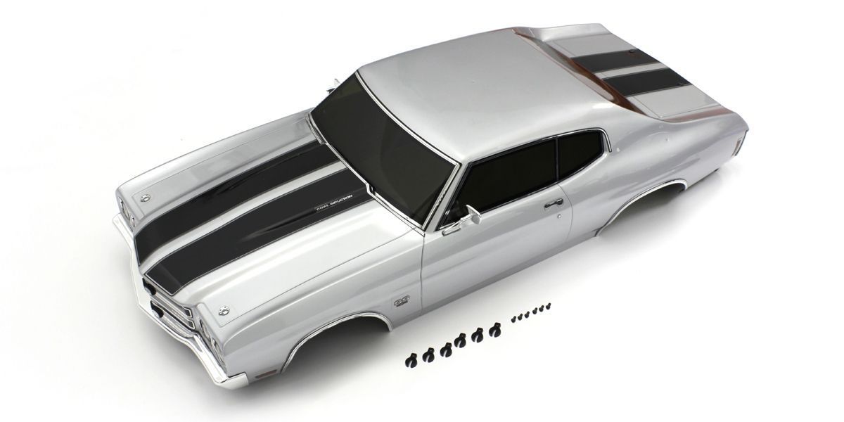 Kyosho FAB702S ChevyR ChevelleR SS454LS6 Cortez Silver - BanzaiHobby