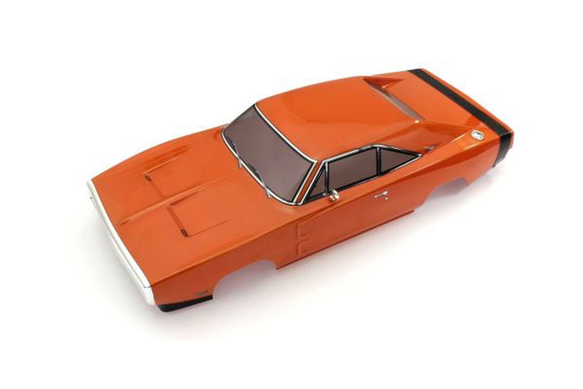 Kyosho FAB703OR DodgeChaegr1970 HemiOrange DecorationBody - BanzaiHobby