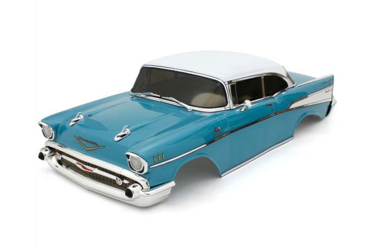 Kyosho FAB709TQ 1957 Chevy® Bel Air Coupe Tropical Turquoise Decoration - BanzaiHobby