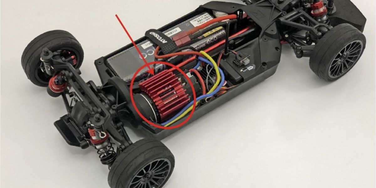 Kyosho FAW218 Motor Heat Sink (FAZER MK2) - BanzaiHobby
