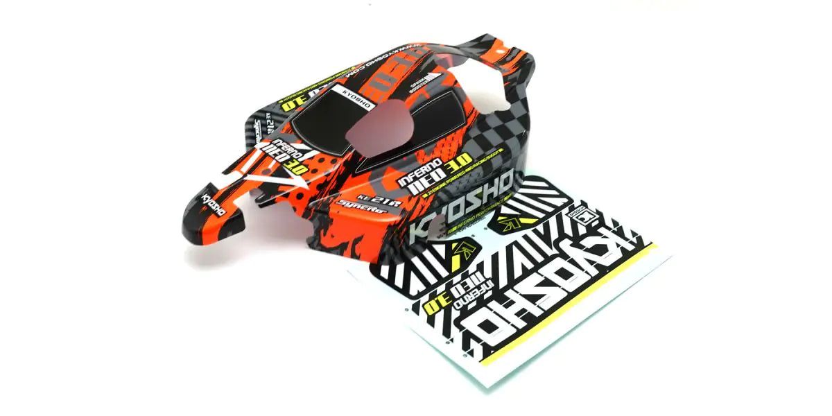 Kyosho IFB114RD NEO3.0 Decoration Body Set (Red) - BanzaiHobby