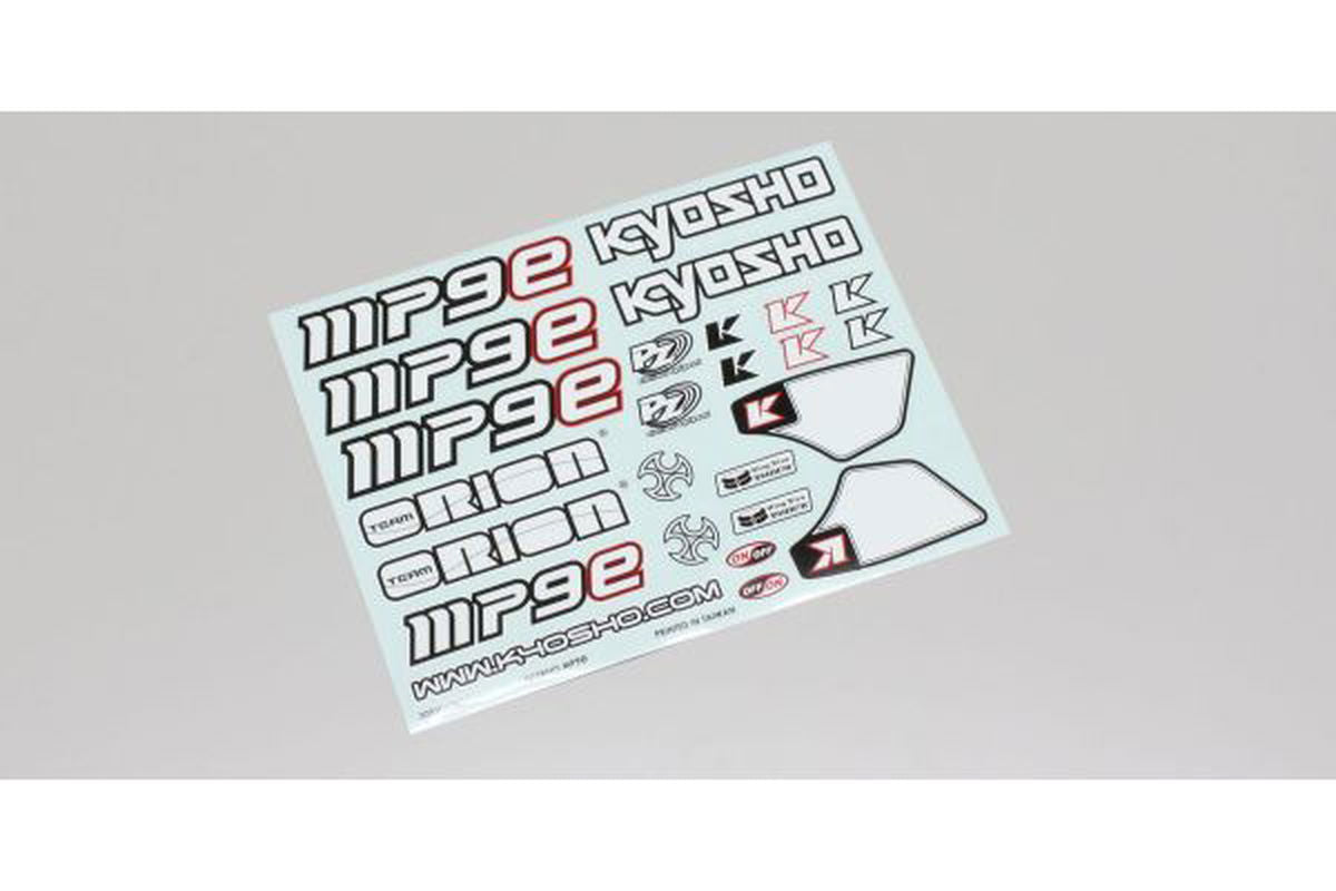 Kyosho IFD501 Decal (MP9e) - BanzaiHobby