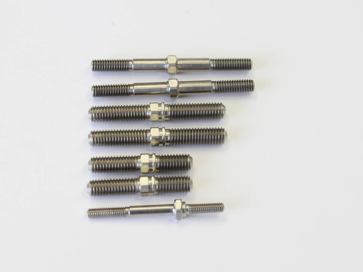 Kyosho IFW443 MP9 Titanium Rod Set - BanzaiHobby