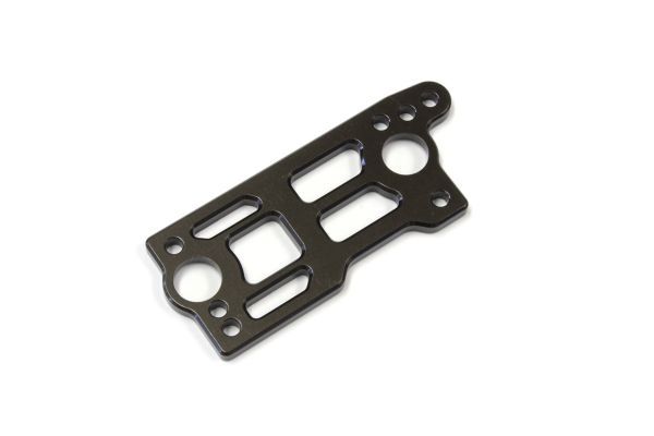 Kyosho IG160 CNC Center Bulkhead Upper Plate(Gunmetal) - BanzaiHobby