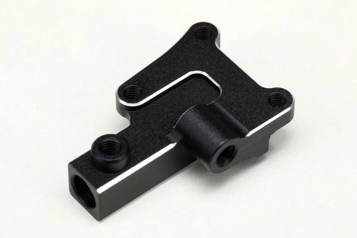 (PO OCT 2026) Yokomo MD-008FLH-3 Aluminum Front Lower Arm Shaft Holder (Left) - Yokomo Banzai Hobby