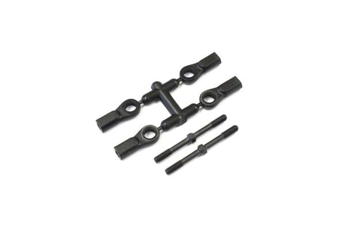 Kyosho IF332BK Steerimg Rod Set(4x46mm/2pcs/MP9) - BanzaiHobby