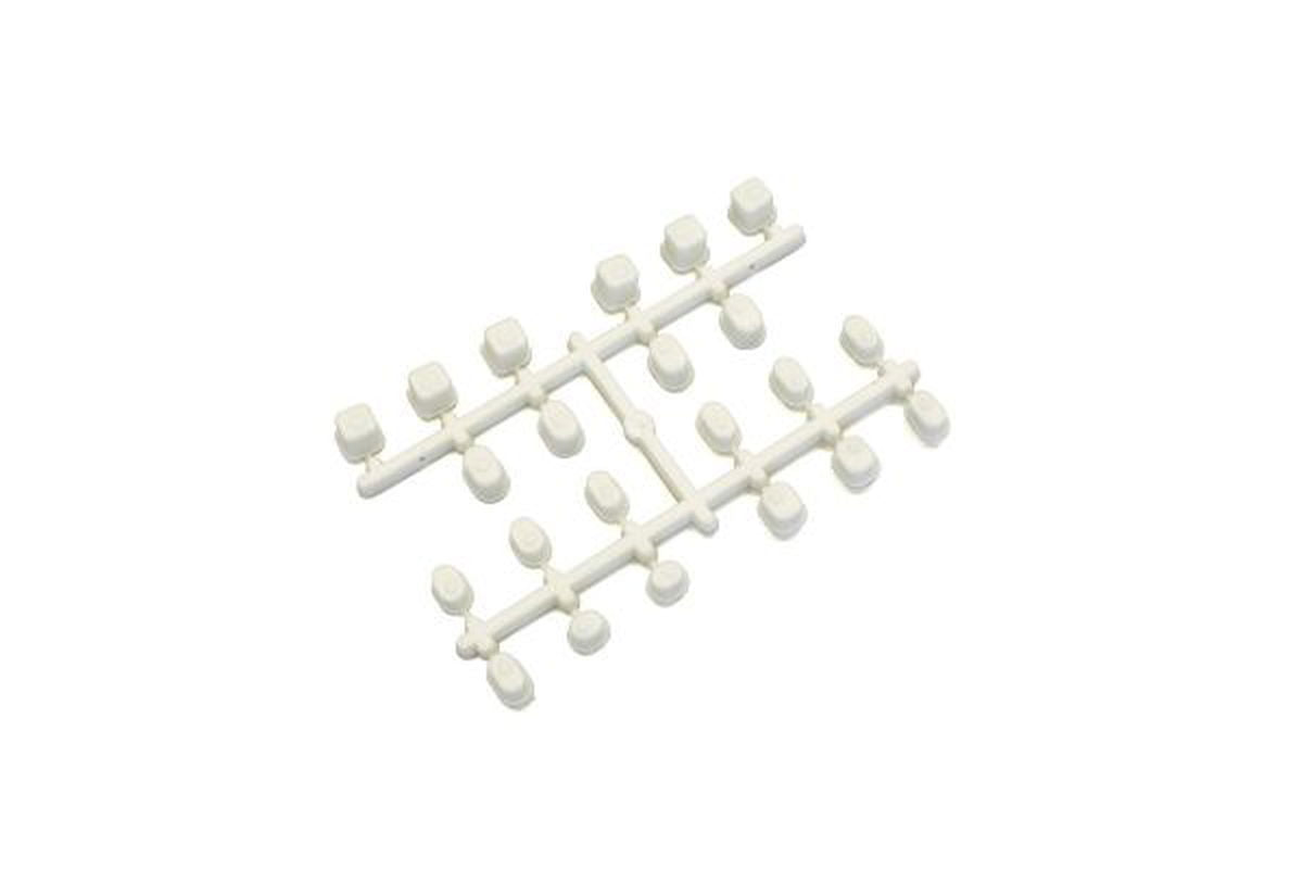 Kyosho IF442W Color Sus. Bush Set (White/MP9) - BanzaiHobby