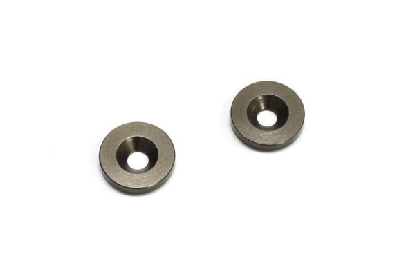 Kyosho IF455 Wing Washer (Gunmetal/2pcs/MP9) - BanzaiHobby