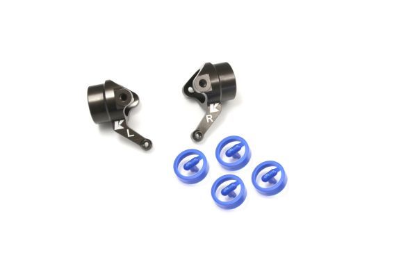 Kyosho IF488 Aluminum Knuckle Arm(L,R/Gunmetal/MP9 - BanzaiHobby