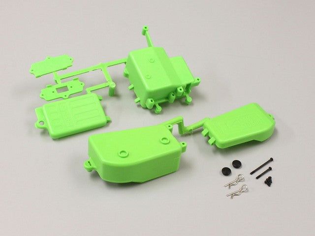 Kyosho IFF001KG Battery & Receiver Box Set (F-Green/MP9) - BanzaiHobby