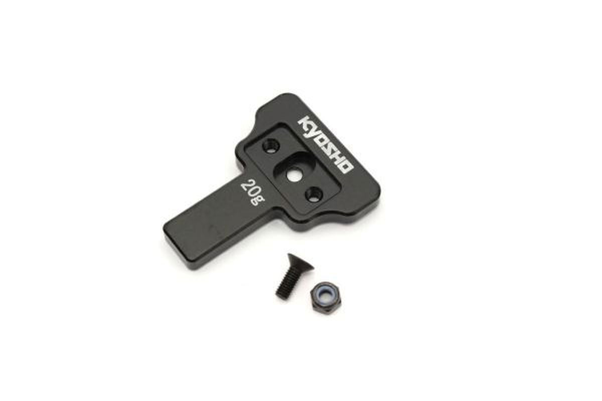 Kyosho IFW604B-20 Front Chassis Weight(20g/MP10/MP9e EVO.) - BanzaiHobby