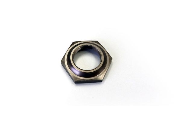 Kyosho IFW447 Aluminum Hex Servo Saver Nut(Gunmetal/MP - BanzaiHobby