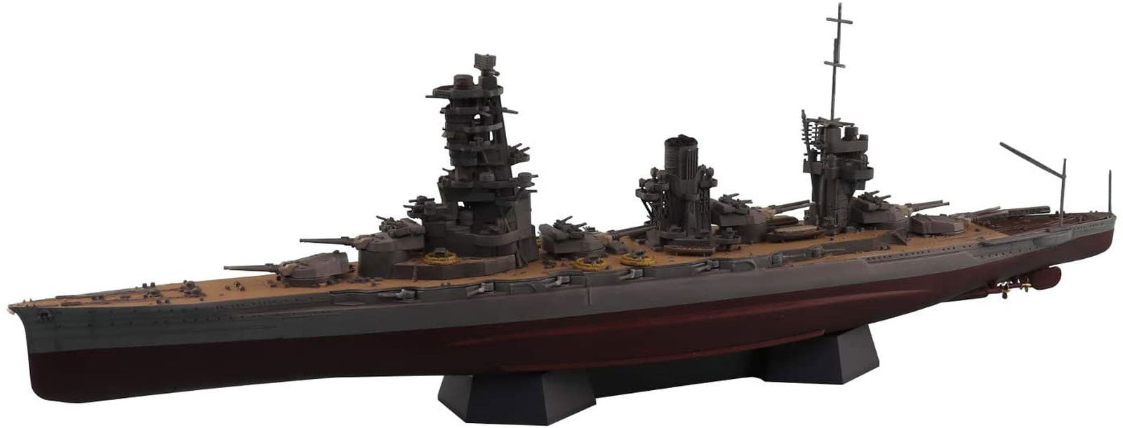 Aoshima IJN Battleship Yamashiro 1944 (w/Metal Gun Barrel) - BanzaiHobby