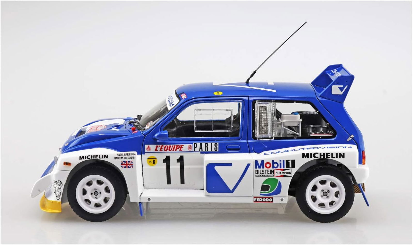 Aoshima BELKitS 1/24 MG METRO 6R4 Rallye Monte Carlo 1986 Malcolm Wilson/Nigel Harris - BanzaiHobby