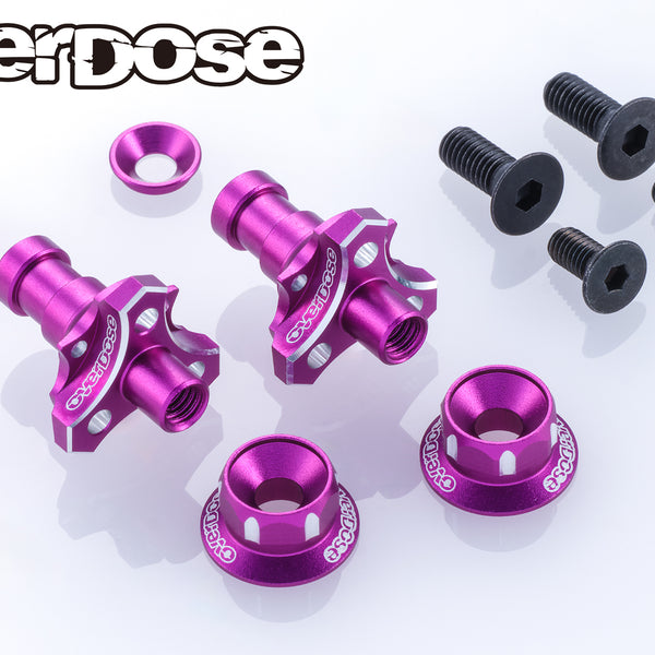 OVERDOSE OD3986 Aluminum One Piece Axle Shaft Type-2 (For OD/RWD