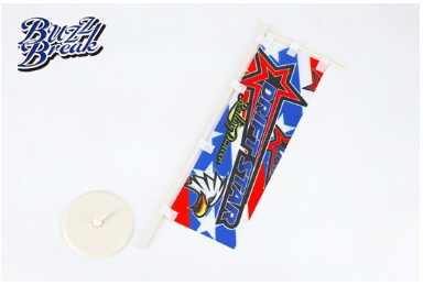 OVERDOSE BB-BF-003 DRIFT STAR Banner Flag (S)