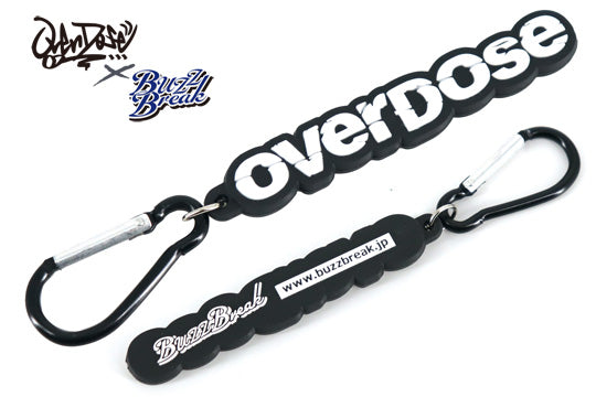 [PO OCT 2024] OVERDOSE BB-KE-003 Rubber Key Holder OVERDOSE A Letter Type