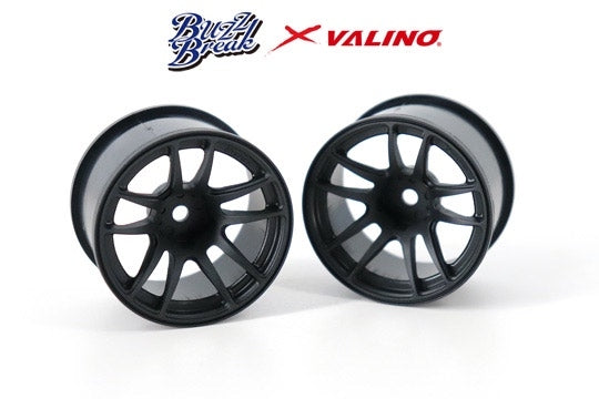 OVERDOSE BB-RW-026 VALINO N820S Wheel R-SPEC 30mm (Black / OFF+9) - BanzaiHobby