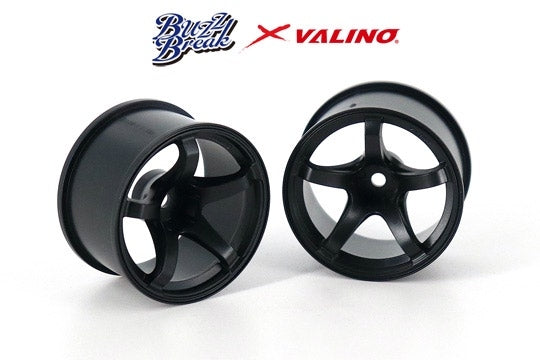 OVERDOSE BB-RW-032 VALINO N560 Wheel 30mm (Black/OFF+9) - BanzaiHobby