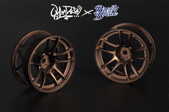 (PO FEB 2026) OVERDOSE BB-RW-039 VALINO N820S Aluminum Wheel OVERDOSE ver. UL-SPEC 26mm (Bronze Anodized/OFF+7)