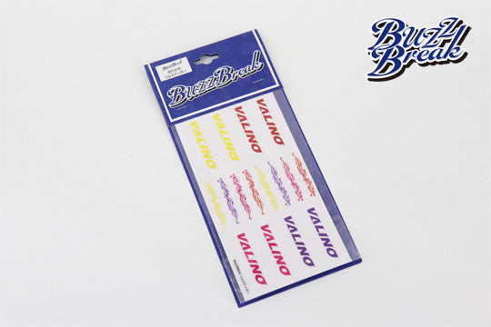 OVERDOSE BB-ST-006 BuzzBreak Cut-out letter rim sticker