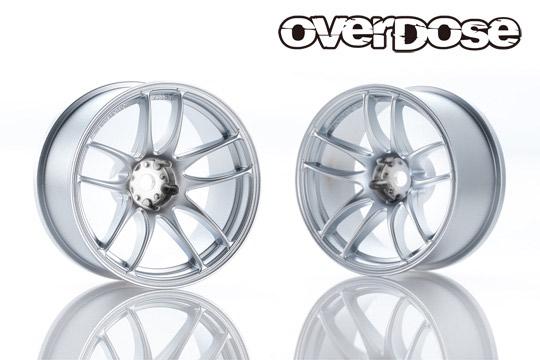 (PO AUG 2026) OVERDOSE OD1083c WORK EMOTION CR Kiwami (Matte Chrome/OFF+7)