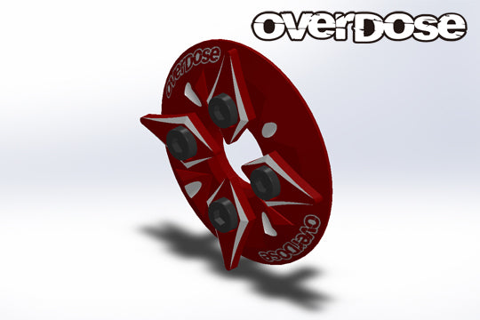 [PO JAN 2024] OVERDOSE OD3852 Counter Plate - RED - BanzaiHobby