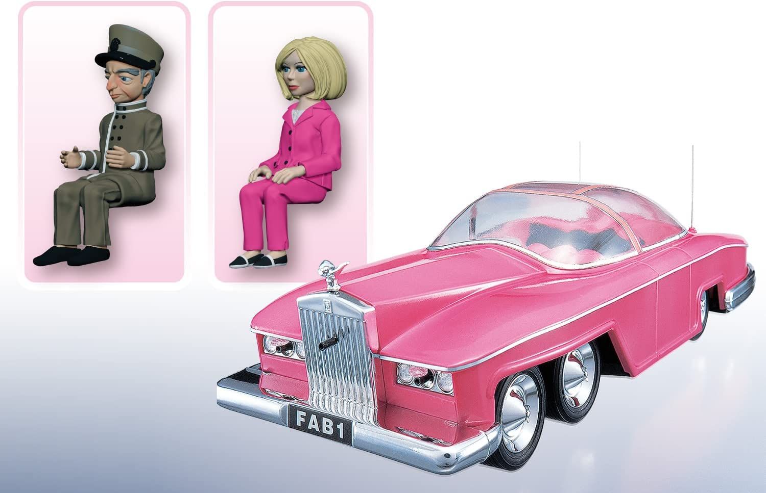 Aoshima FAB1 Lady Penelope w/Parker Figure - BanzaiHobby