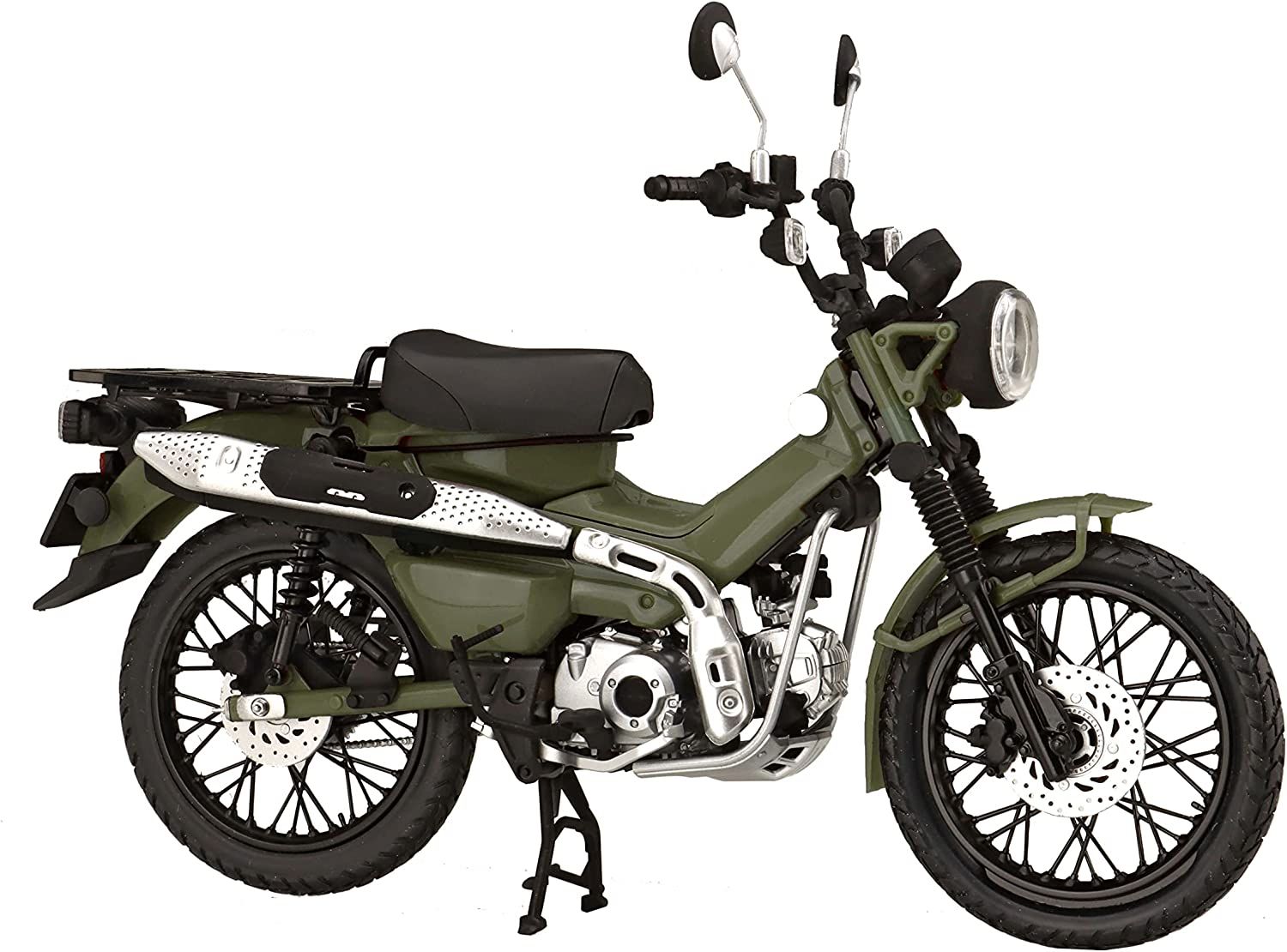 Fujimi Honda CT125 (Hunter Cub/Pearl Organic Green) - BanzaiHobby