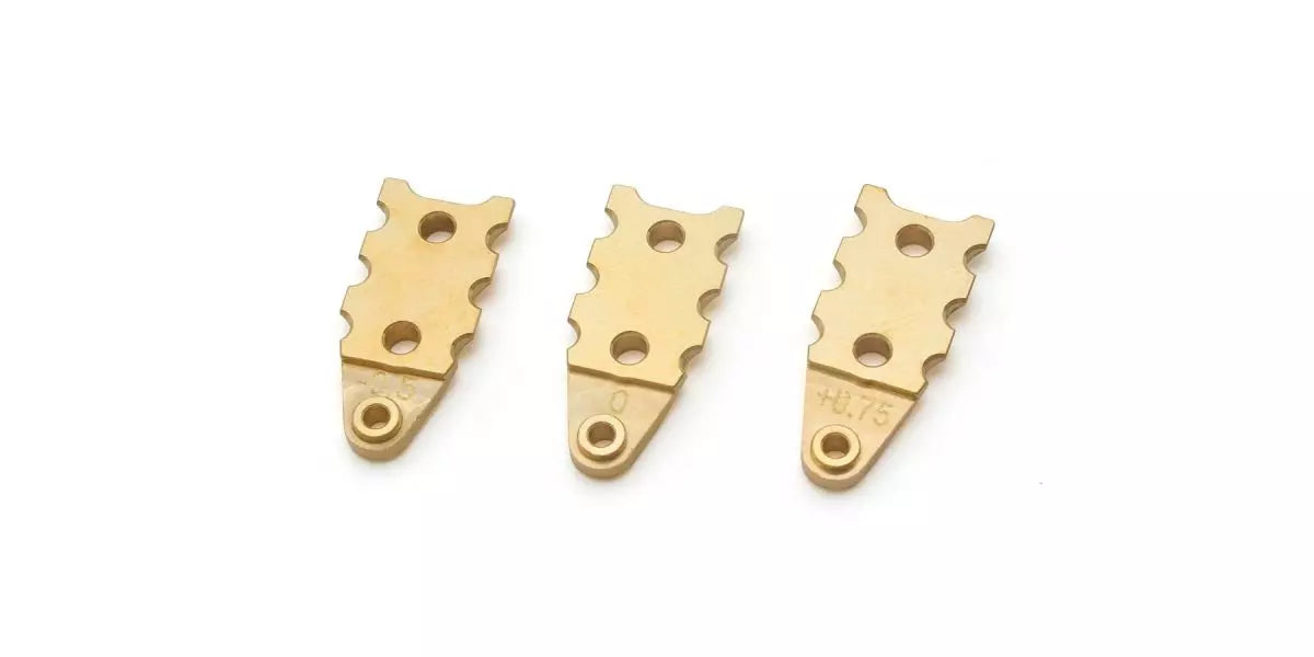 (PO DEC 2025) Kyosho R246-1321HW NEW Brass H Plate Holder for MR-04 0.5/0/0.75mm