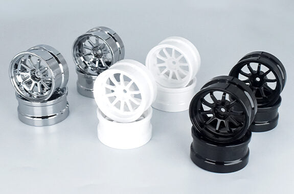 REVED RW-VR10S1 Competition wheel VR10 (metallic, offset 10mm, 2 pieces) - BanzaiHobby