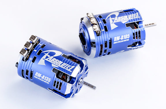 (PO AUG 2026) REVED RM-A135BL ABUSOLUTE1 Brushless Motor Blue (13.5T) - BanzaiHobby
