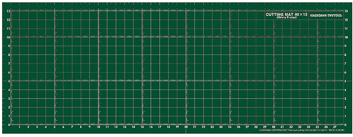 Hasegawa Cutting mat 40x15 (Oblong/R Edge) - BanzaiHobby