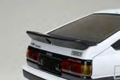 (PO APR 2026) Yokomo SD-AE86T3P Toyota Sprinter (AE86) Trueno 3-Door Aero Parts Set - BanzaiHobby