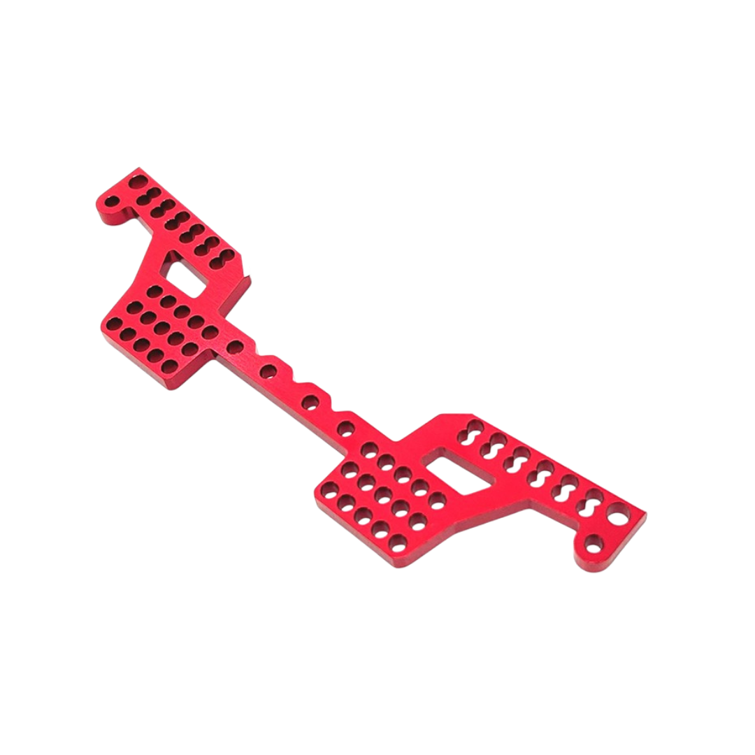 (PO JUL 2026) SHIBATA R31S343RD GRK Aluminum Rear Damper Stay Ver. R (Red) - BanzaiHobby