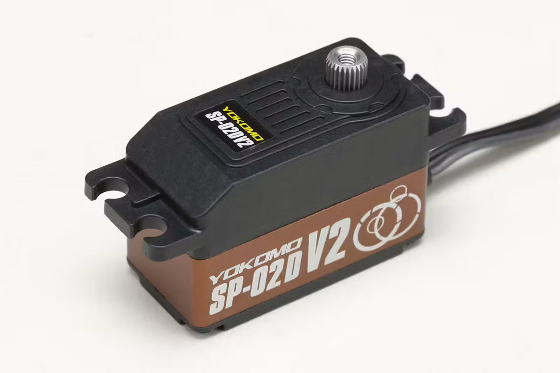 (PO OCT 2026) Yokomo SP-02DV2BZ Digital Steering Servo for Drift SP-02DV2 Bronze Version