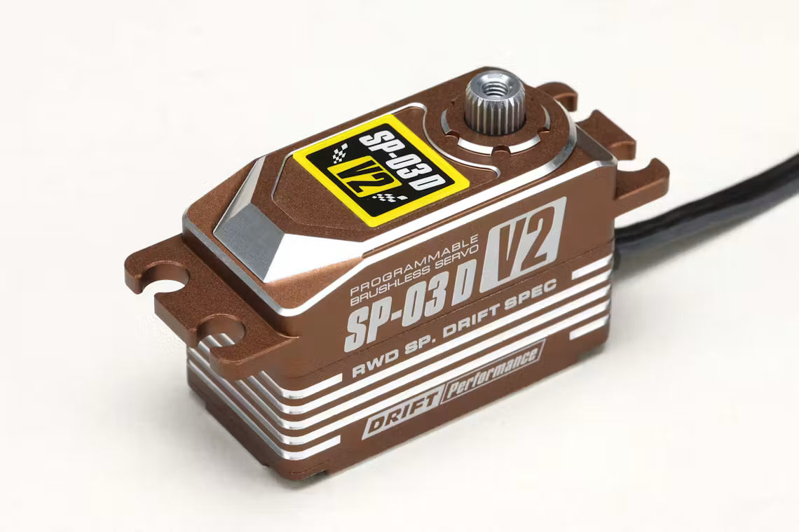 (PO OCT 2026) Yokomo SP-03DV2BZ Digital Steering Servo for Drifting SP-03DV2 Bronze Version
