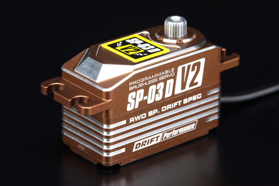 (PO OCT 2026) Yokomo SP-03DV2BZ Digital Steering Servo for Drifting SP-03DV2 Bronze Version