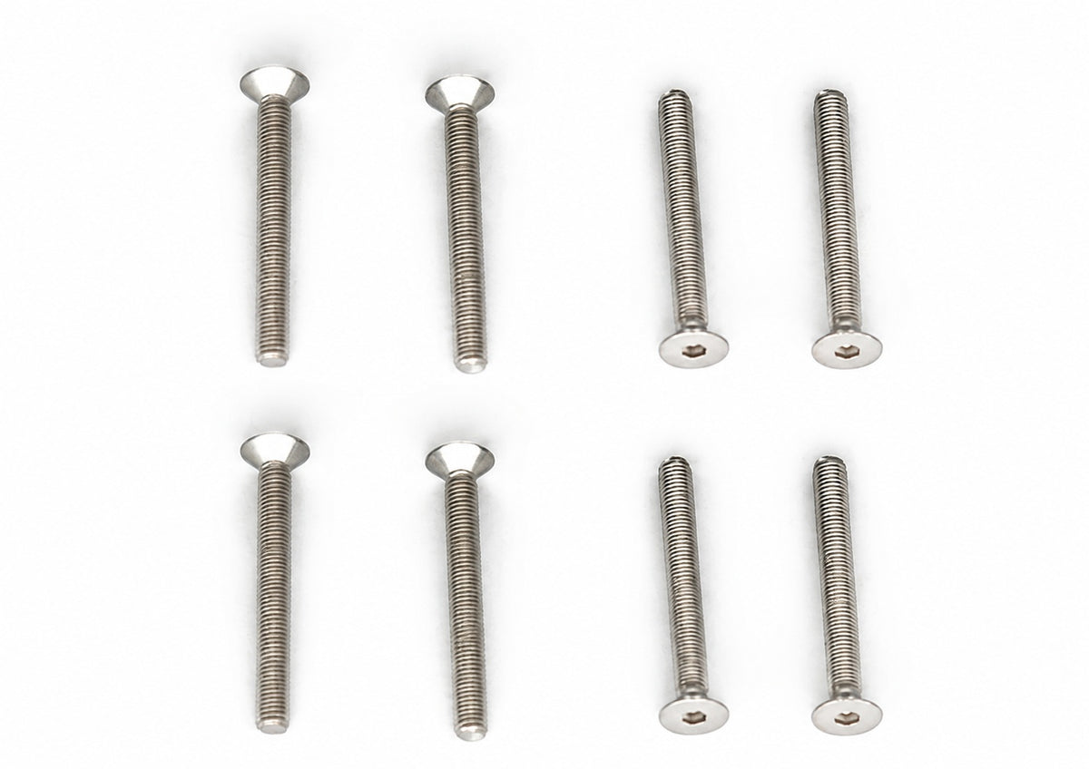 Square SSR-332 Stainless Steel Hex Flat-Head Screws M3×32 (8 pcs)