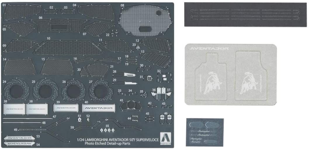 Aoshima Detail Up Parts for Lamborghini Aventador Anniversario/SV - BanzaiHobby