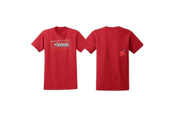 Kyosho 88002S KYOSHO K Fade 2.0 T-Shirt(Red/S) - BanzaiHobby