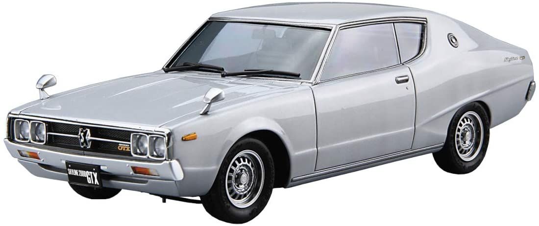 Aoshima [PO FEB 2022] Nissan GC111 Skyline HT2000GTX-E/S `76 - BanzaiHobby