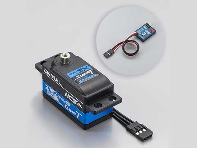 Ko Propo 30148 RSx4S-one10X Type-T Low Profile Servo w/ Selector 4s - BanzaiHobby