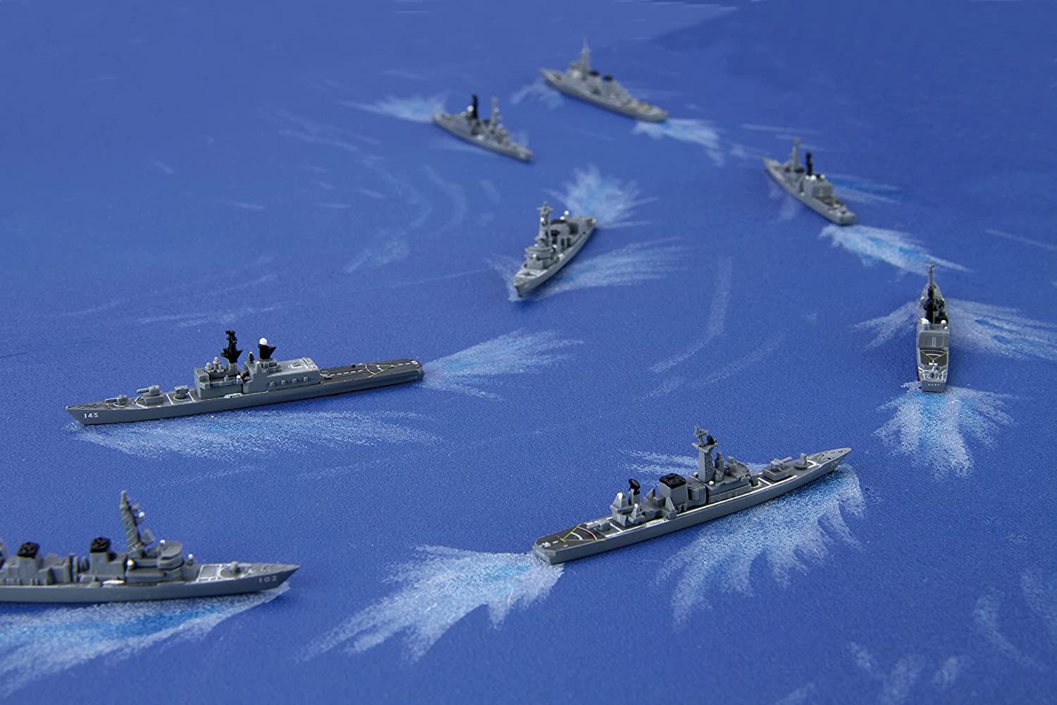 Fujimi JMSDF Escort Flotilla 1 (1998) Special Version (w/Shipboard Heli - BanzaiHobby