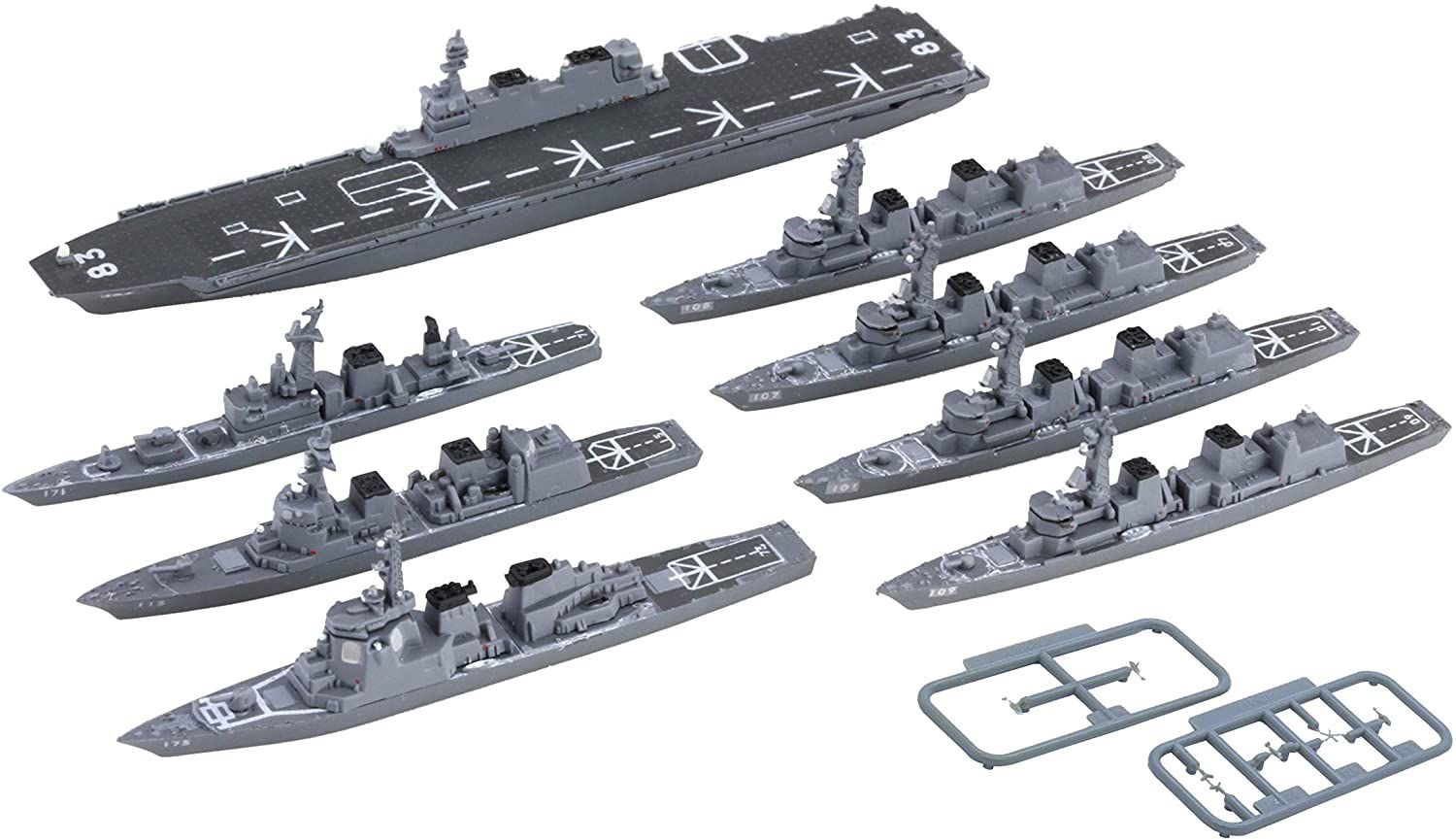 Fujimi JMSDF Escort Flotilla 1 Special Version (w/Shipboard Helicopter) - BanzaiHobby