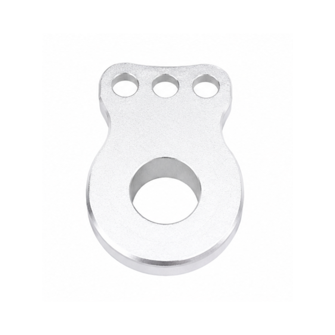 (PO AUG 2026) Square TGX-233S Aluminum Servo Saver S (3mm Hole) for High-Torque Servo Saver (Silver)
