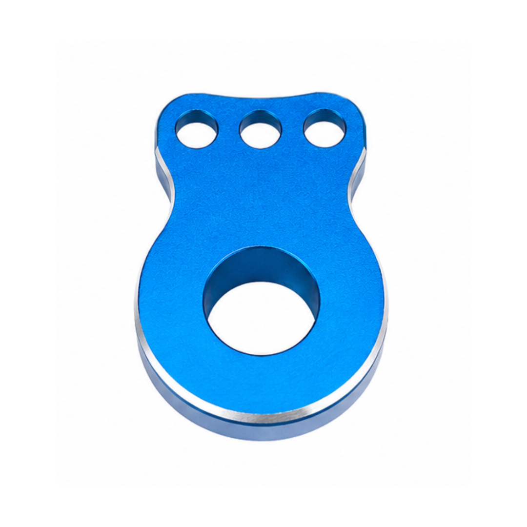 (PO AUG 2026) Square TGX-233TB Aluminum Servo Saver S (3mm Hole) for High-Torque Servo Saver (Tamiya Blue)
