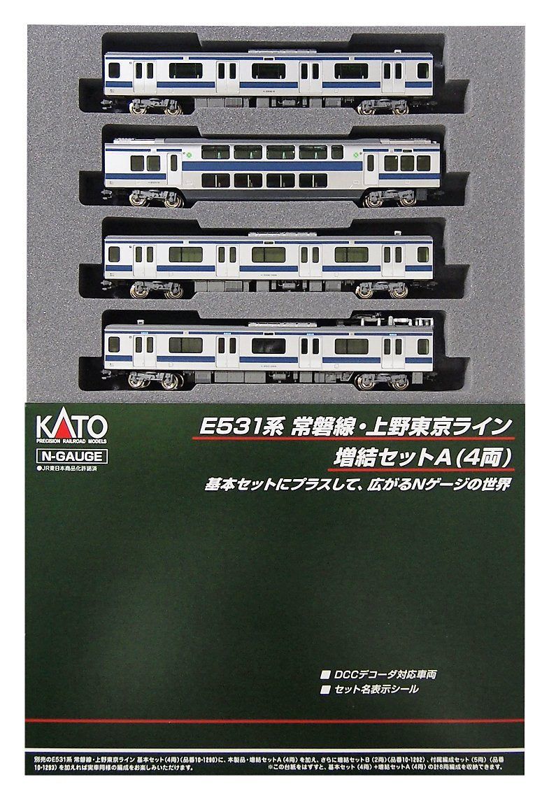 KATO 10-1291 Joban Line/Ueno-Tokyo Line (Add-On A 4-Car Set) - BanzaiHobby