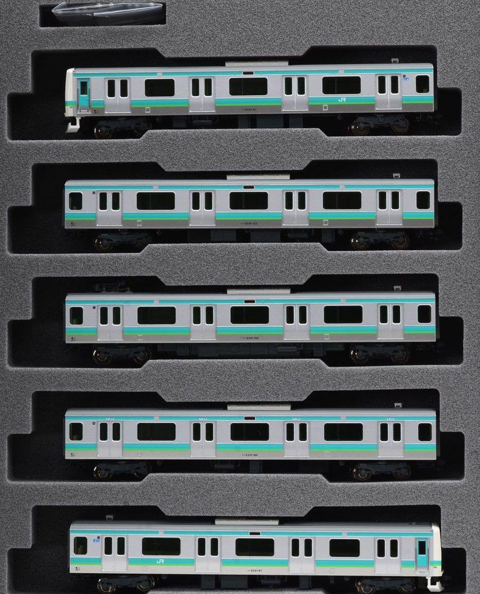 KATO 10-1339 Series E231 Joban Line/Ueno Tokyo Line (5-Car Set) - BanzaiHobby