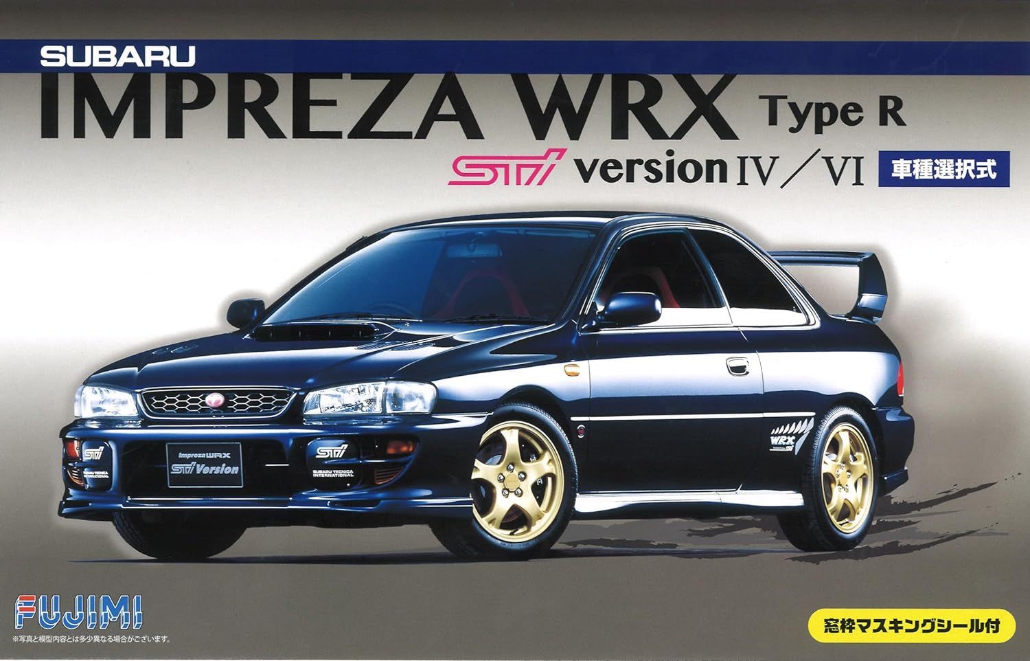 Fujimi ID-99 1/24 Inch Up Series No.99 Subaru Impreza Sti Version IV / VI - BanzaiHobby